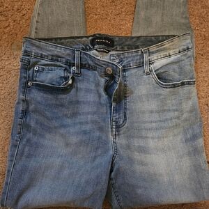 Aeropostale High Rise Light Blue Jeans